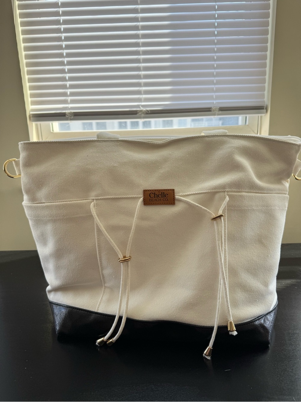 Best offer.  Used once.  Too small for me. Chelle Beach Bag Tote